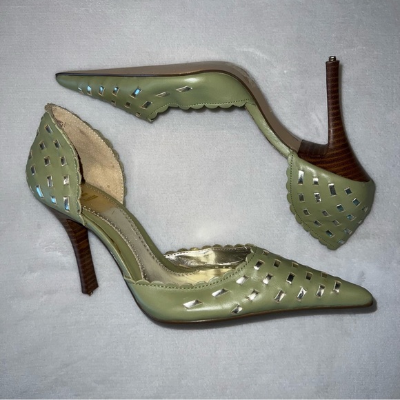 Bakers Green Stacia Pointed Toe Heels - Picture 8 of 11